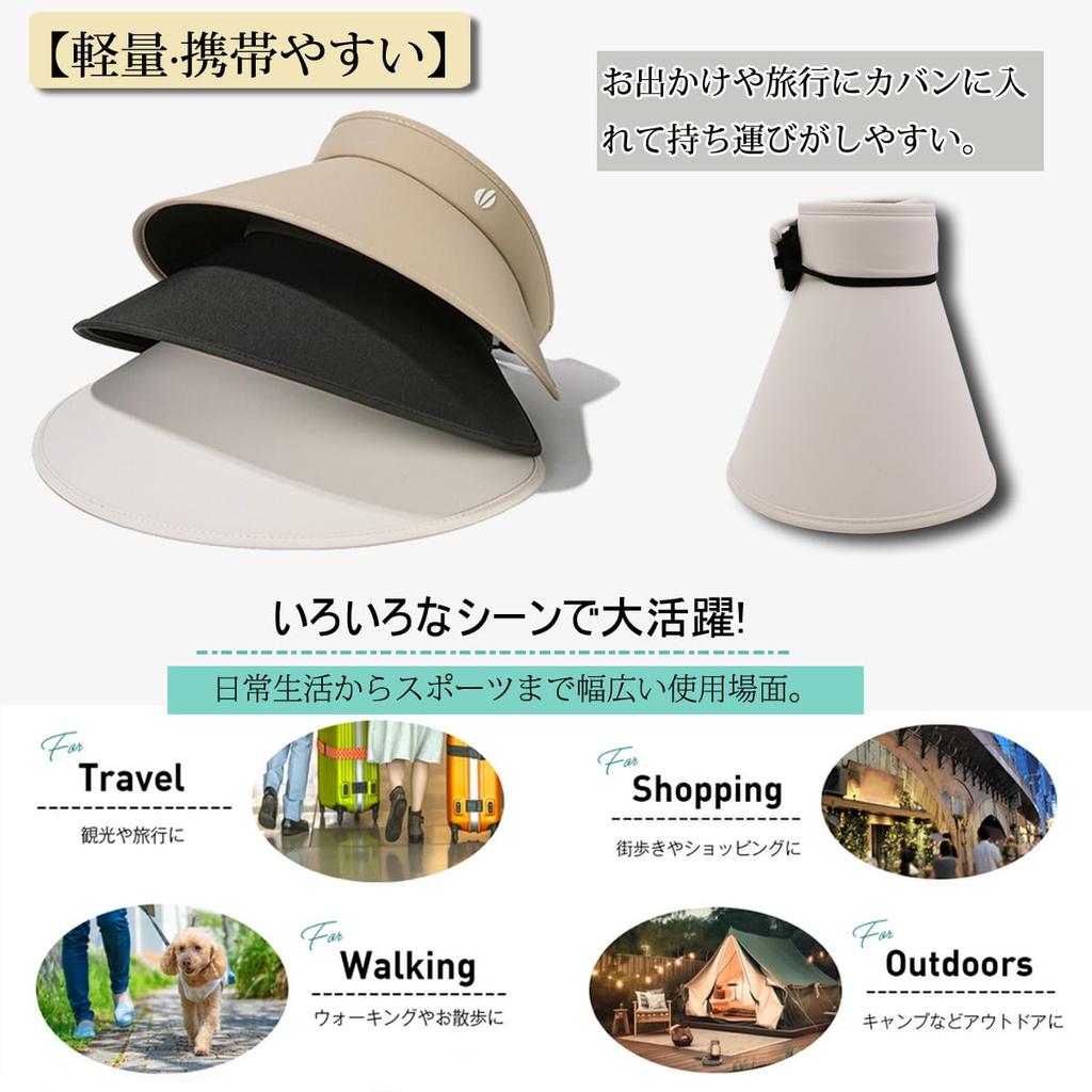 Sun UV Wide Sun Hat with Chin Slimming Suitable for and Athletic Meets [IFSUN] Women's Visor, Protection, Brim, UPF+50, Strap, Effect, Windproof,