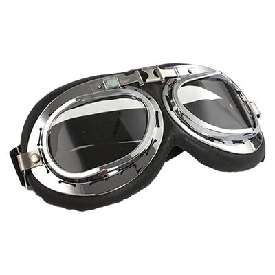 [lyanny] Motorcycle Goggles, Off-Road Goggles - Windproof Pilot Goggles for Motorcycle Riding, Dustproof Bike