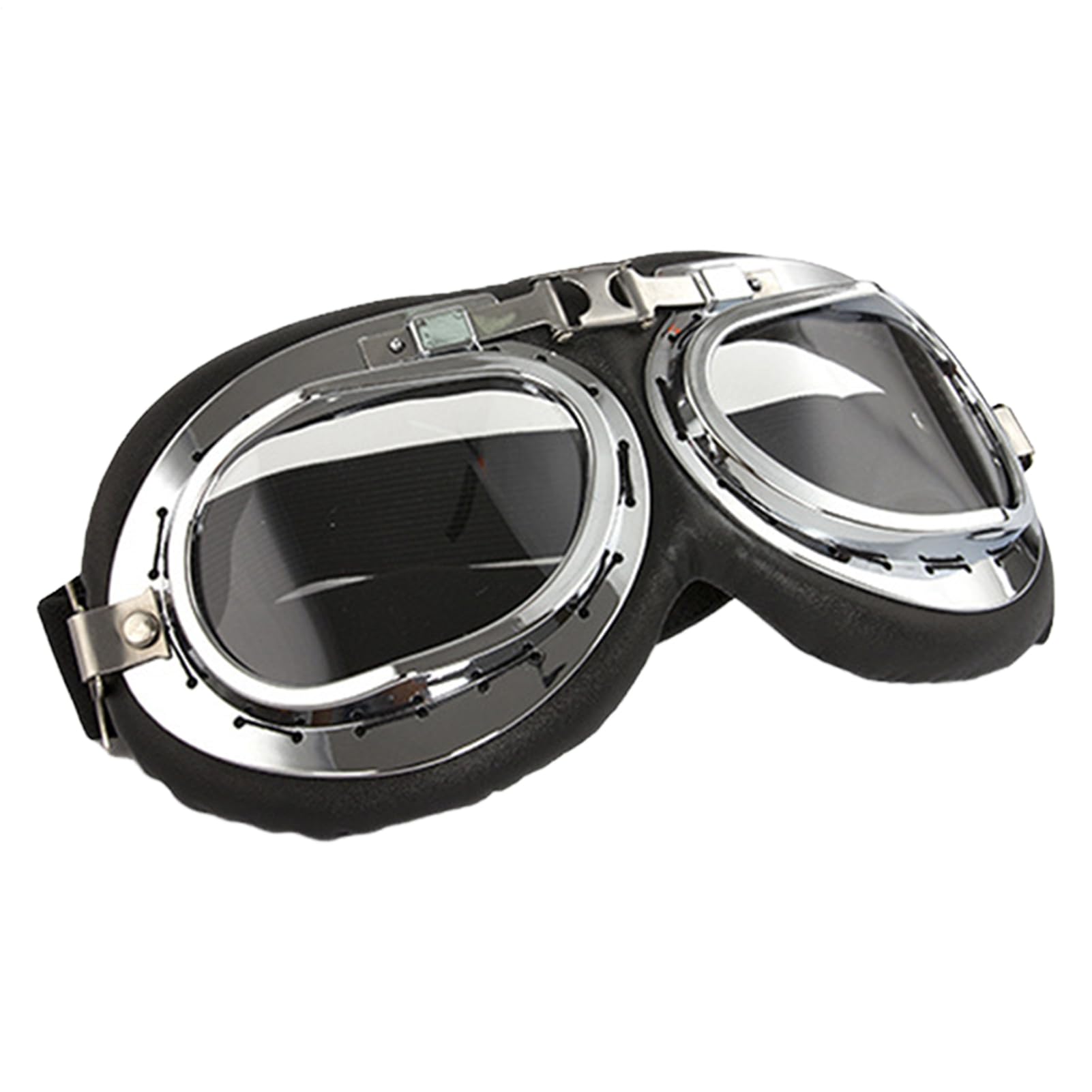 

[lyanny] Motorcycle Goggles, Off-Road Goggles - Windproof Pilot Goggles for Motorcycle Riding, Dustproof Bike Please refer to the description