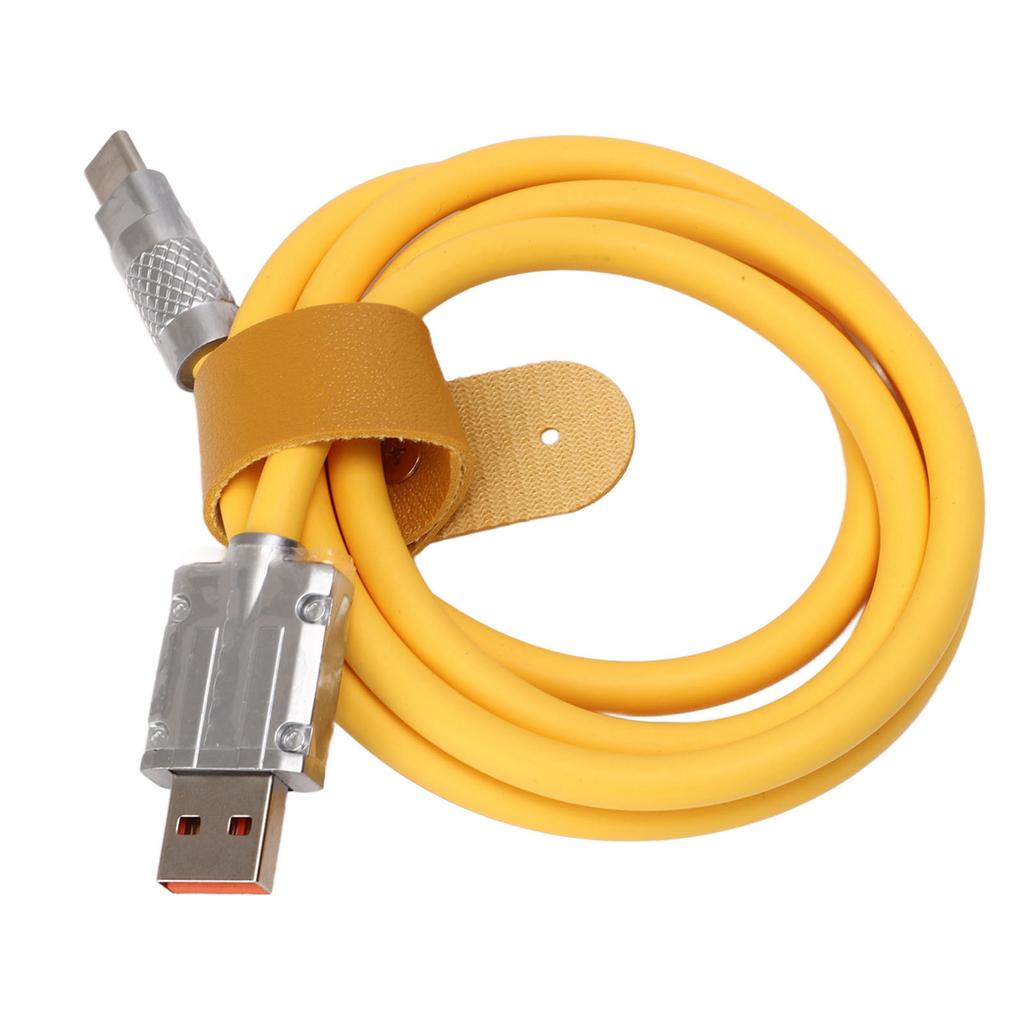 USB C Charging Cord 66W Fast Charging Liquid Silicone Thickened Type C Charging Cable for Phone Power Bank Camera 4.76ft