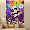 Edgy Skull Heart Blanket Reversible Flannel Throw for Bold Style AllSeason Comfort Rocker Romance Gift