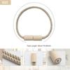 2pcs Curtain Tiebacks Magnetic Boho Curtain Holders for Drapes Rope Curtain Tie Backs for Curtains Window Treatment Holdbacks for Home Decorative