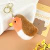10Cm Lovely Mini Bird Plush Toys Cute Parrot Bag Keychain Pendant Xmas Gifts Girl