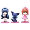 6pcs/set Cartoon Anime Card Captor Sakura Girl Figures PVC Model Collection Kid Gift Toy