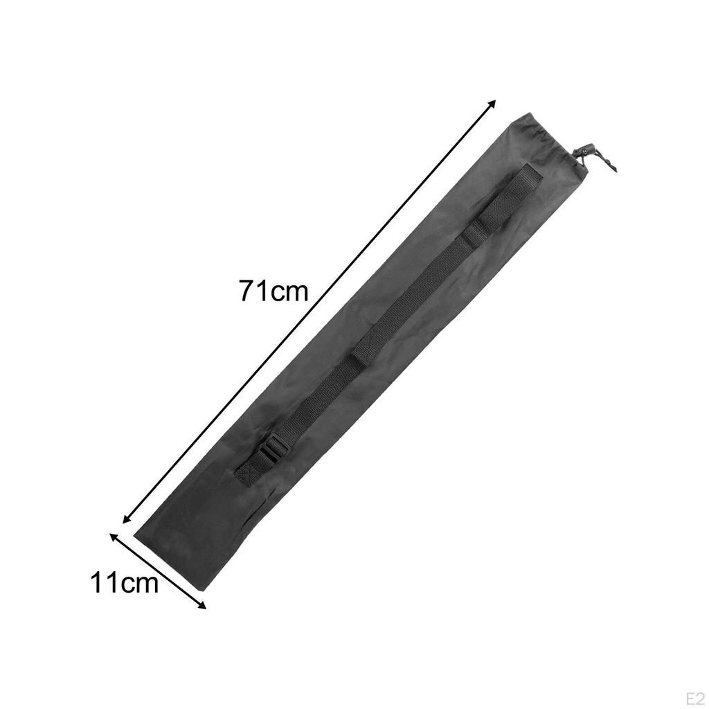 Carrying Case for Hiking Poles and Walking Sticks, Black