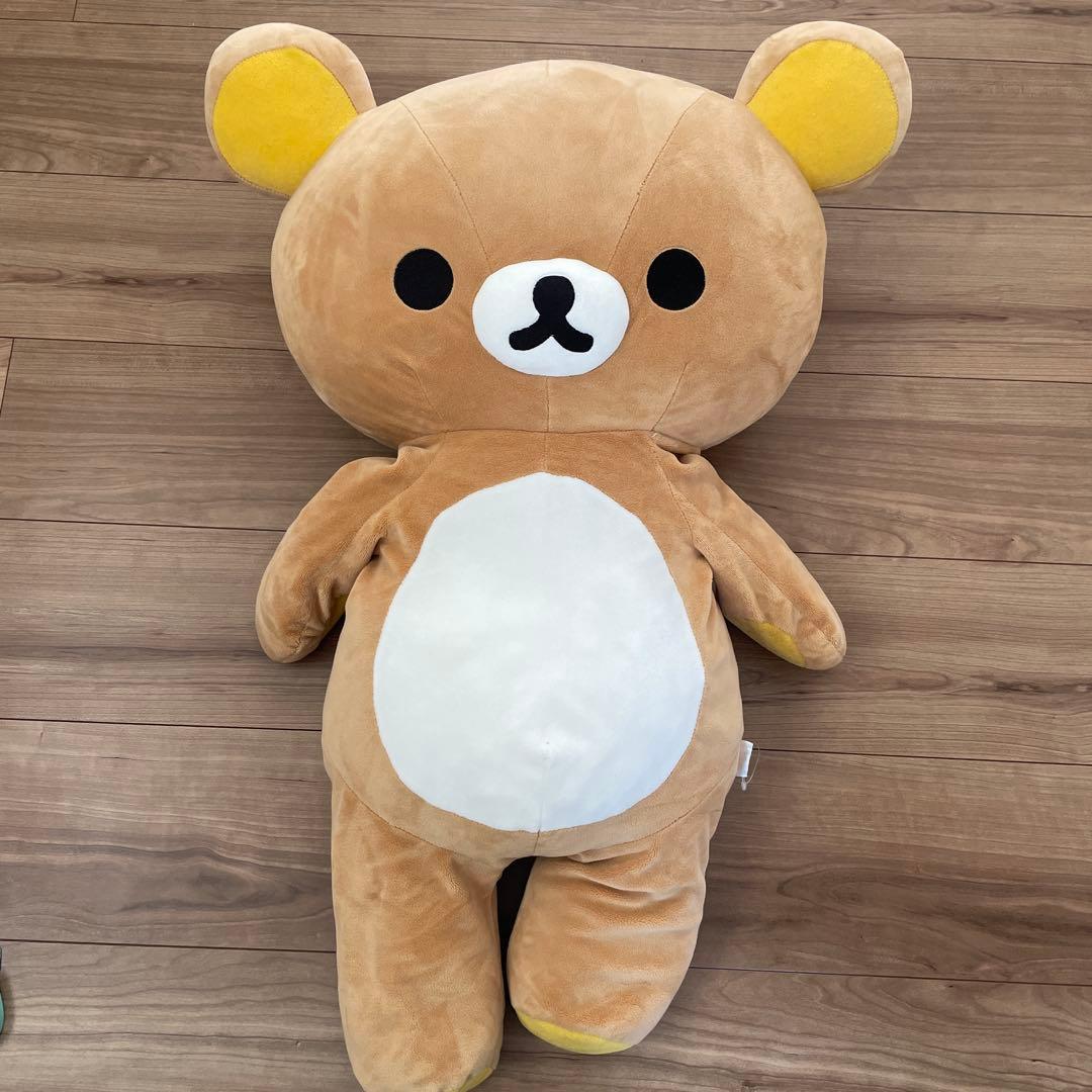 Extra large Rilakkuma stuffed toy San-X