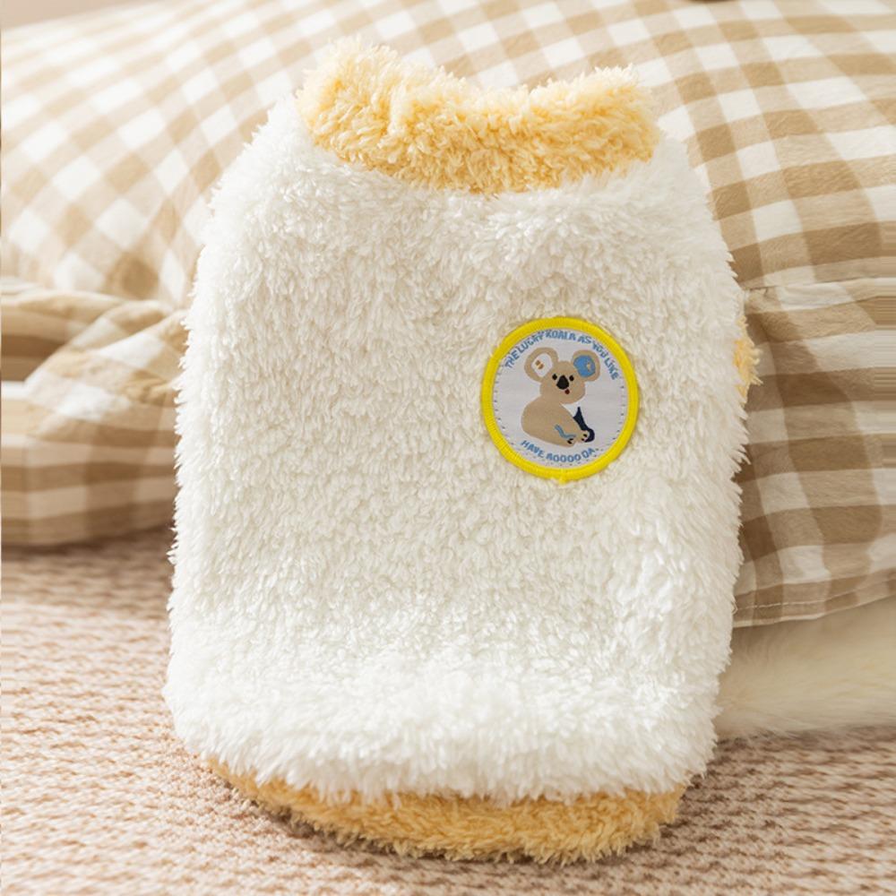 Pet clothes autumn and winter two-legged fleece jacket velvet small dog Bigbear teddy dog clothes