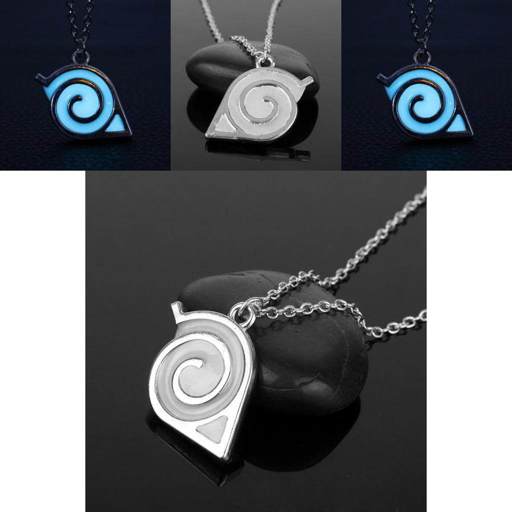Naruto Luminous Necklace With Liuli Geometric Pendant For Fans And Giftgiving