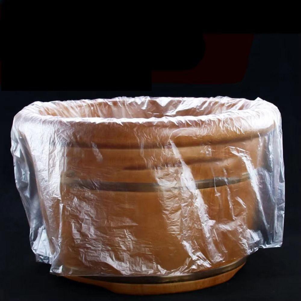240Pcs Thicken Foot Tub Bags Transparent Bath Basin Bags Eco-Friendly Foot Spa Bags  Skin Care