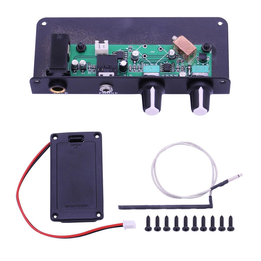 Guitar Pickup Silent Guitar Equalizer Pickup with Tone Volume Control Knob for Luthier DIY Parts Pickup Part Guitar Accessories