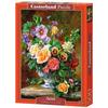 Puzzle 500 pièces - castorland - flowers in a vase - paysage et nature - adulte - multicolore