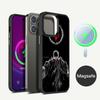Anime Berserk Phone Case Magesafe Magnetic Wireless Charge Case For IPhone 16 11 12 13 14 15 Pro Max Plus Mini