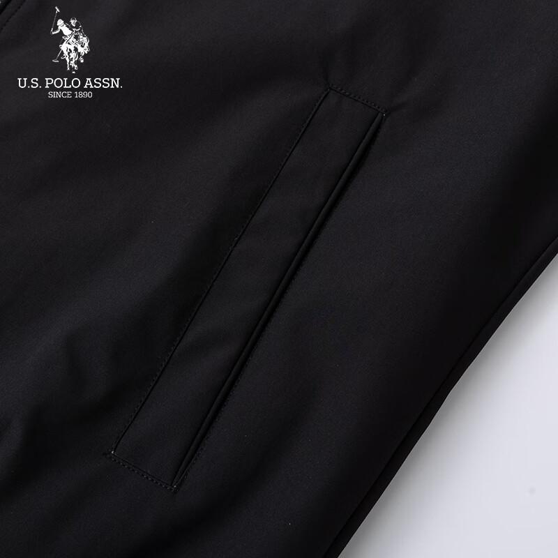 U.S. Polo Assn. Herren Einfache Stehkragenjacke