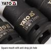 YATO 5/8" Hexagonal Long Pneumatic Socket