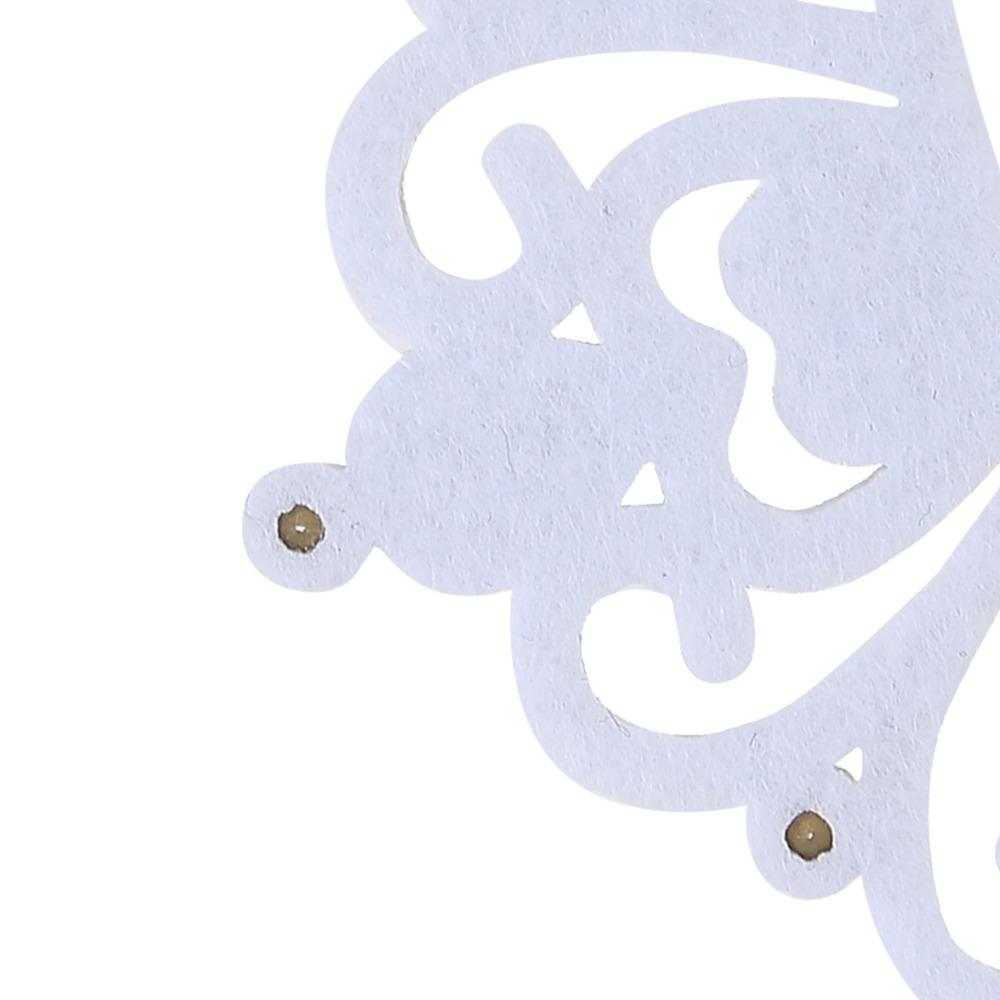 10pcs Rhinestone Studded Crown Shaped Patches White Clothes Accessories Clothing Decoration