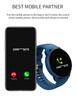 Deep Waterproof Smartwatch: Heart Rate, Pedometer, Blood Pressure, Blood Oxygen, Sports Monitoring, Bluetooth, Temp Measurement - W9.
