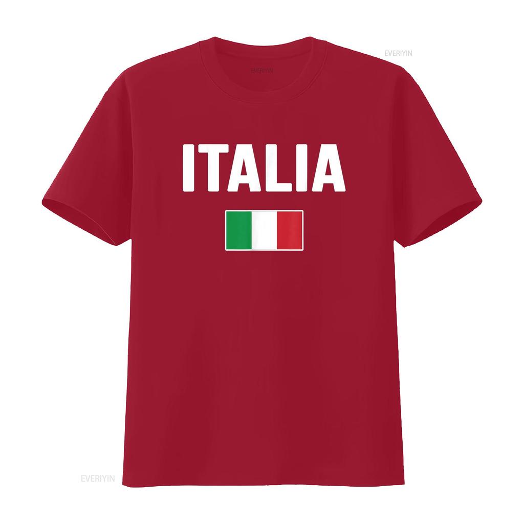 Italy Italian Flag Italia Souvenir T Shirt Vintage Washed Soft Versatile Breathable Streetwear Unisex Stylish Designer Clothes