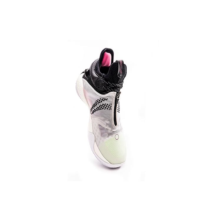 Li Ning SONIC 9 Boom Textile, Synthetic Leather, TPU Cushioning Slip Resistant Abrasion Resistant Coverage Support ABAR045-1