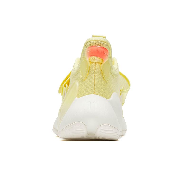 Anta Water Flower 3 Lemon Low top Performance Basketball Shoes Men's Light Yellow 112221623-3