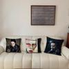 M-Marilyn M-Son Under God Kissenbezug Wohnzimmer Akzent Sofa Rückenlehne Quadratisch Lounge Entspannender Nickerchen Begleiter Kissenhülle