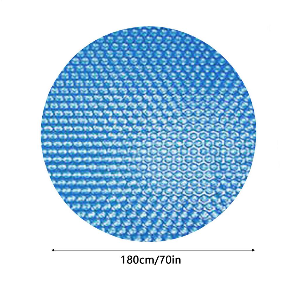 Thickened Swimming Pool Cover Pool Bubble Cover Round Tub Bubble Blocking Outdoor Pool Cover Aboveground Swimming Pool Wrap