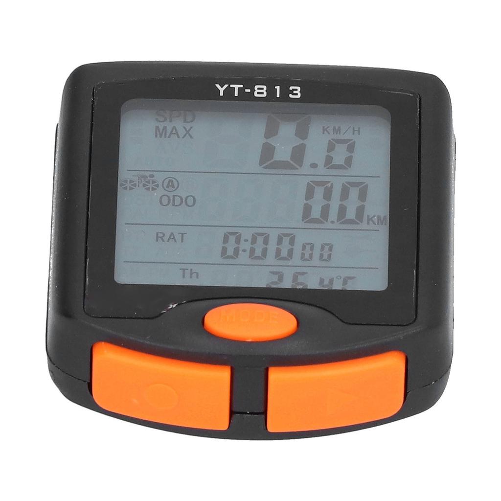 Bicycle Computer Waterproof Bike Speedometer Bicycle Accessories with LED Backlight Display