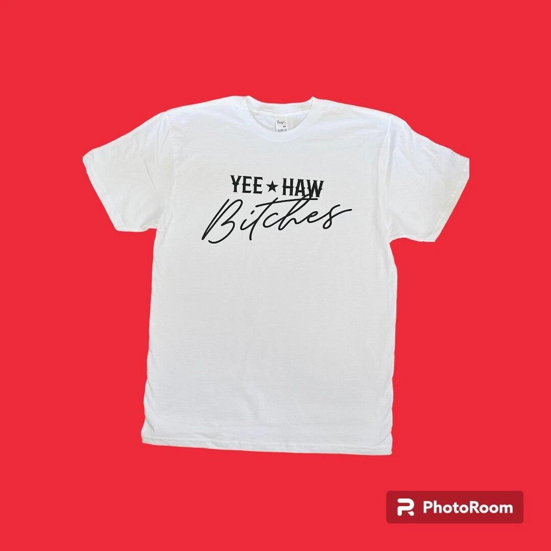 Yee Haw Bitches graphic T-shirt 2XL