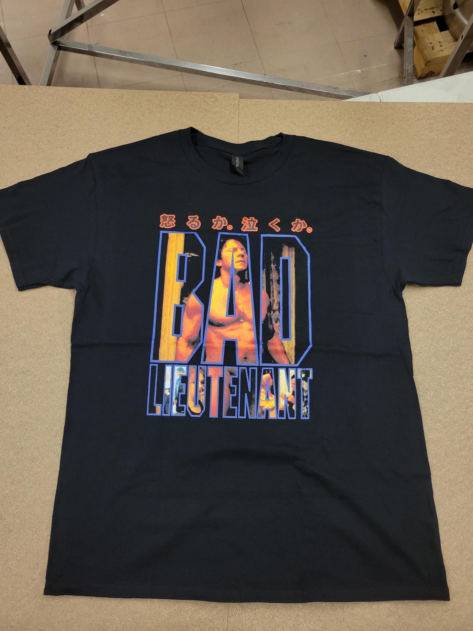 Bad Lieutenant 1992: Harvey Keitel, Abel Ferrara - Shirt, Vintage Japanese Movie Poster Shirt S