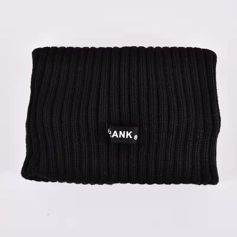 Versatile Cute Puppy Wool Scarf Winter Thickened Warm Day Korean Deer Plush Skin-friendly Knitted Scarf Scarf