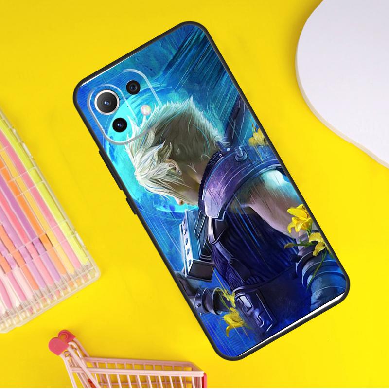 Final Fantasy VII For POCO F5 X3 X4 X5 Pro F3 F4 GT M5s C40 Case For Xiaomi 13 12 Lite 12X 11T 12T Pro Cover