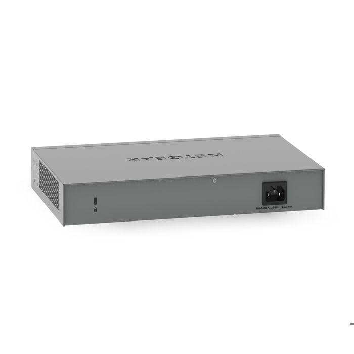 Switch PoE++ - NETGEAR - 8-Port Multi-Gb/10G - Smart Managed Pro - 8 Ports - Gigabit Ethernet