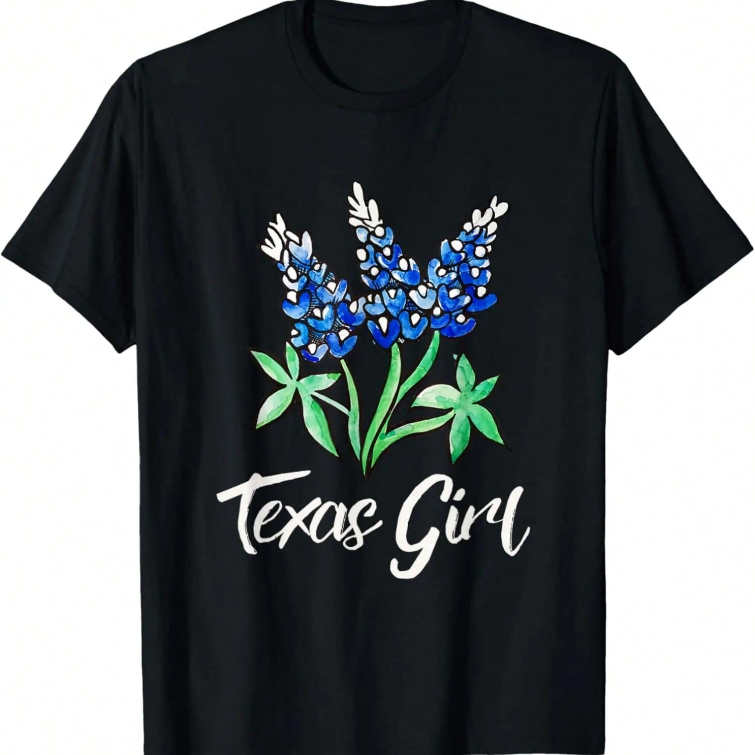 Texas  Bluebonnet Shirt Texas Cow Rodeo Pride T-Shirt S разноцветный