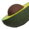 Simulated Half Avocado Stress Ball Toy Slow Rebound Fruit Squeeze Fidget Toy Anxiety Relief Soft Stress Ball Pinch Sensory Toy