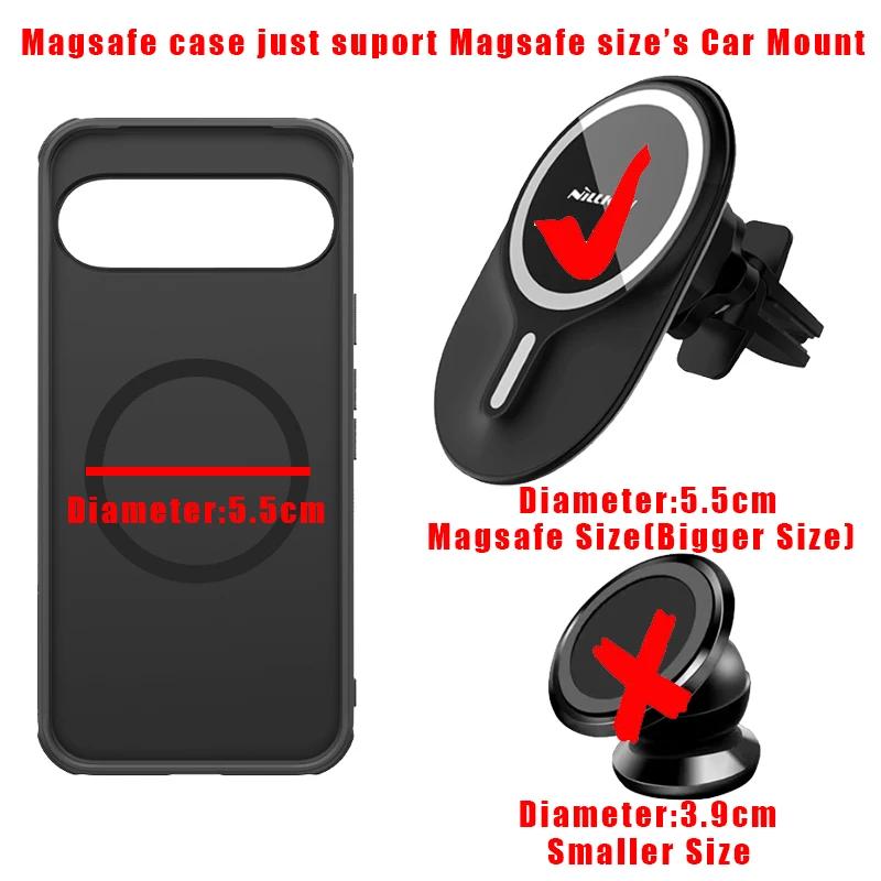 For iPhone 16 17 Pro Max Air 16e Nillkin Magnetic Case Frosted Pro Magsafe Hard PC Full 360 Back Cover Protect For iPhone Air