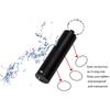 Mini Tragbar Aluminium Wasserdicht Pillendose Behälter Versiegelt 3 Mal Fächer Pro Tag Organizer Tablette Reise Medizin Vitamin Fischöl