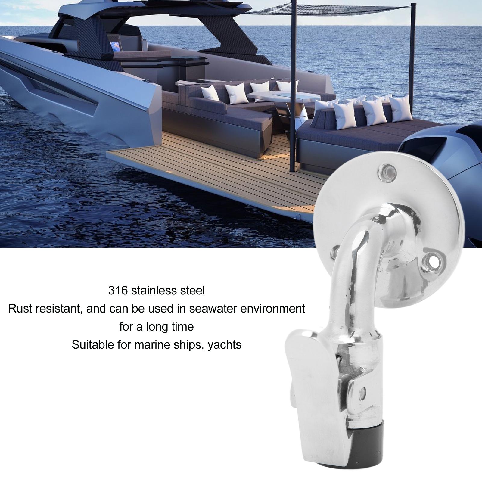 

Door Stopper Catch Set Marine Grade 316 Stainless Steel 90° Door Holder Accessories for Boats Ships Yachts
