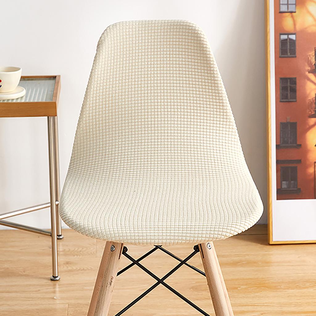 Waterproof Short Back Chair Cover Scandinavian Adjustable Dining Room Seat Protector for Bar Party