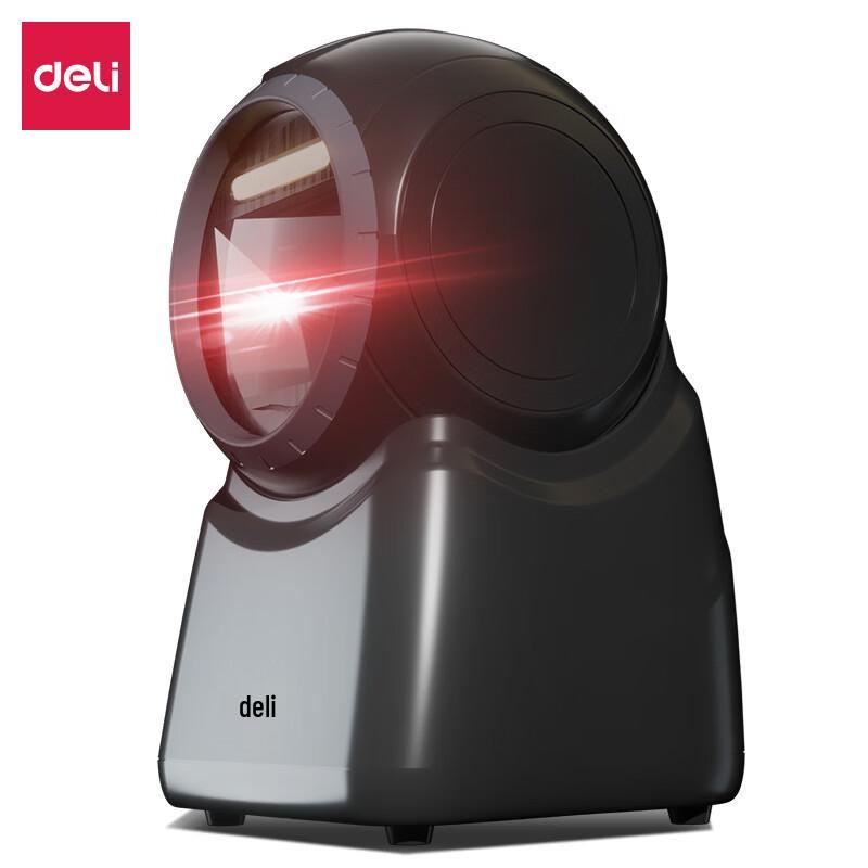 Deli 14965 Wired High-Speed 1D/2D Barcode Scanner