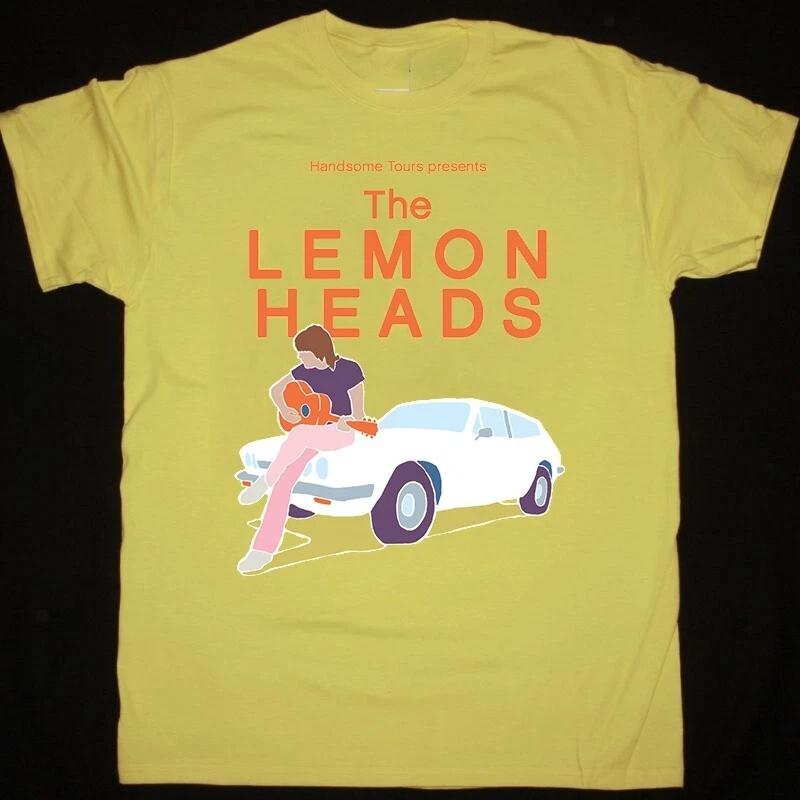 Hot THE LEMONHEADS On Tour Yellow Cotton T Shirt All Size S-5XL Unisex T-Shirt S
