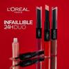 Rtěnka Infaillible Duo 24H - L'Oréal Paris - 312 Incessant Russe - Růžová barva - Hydratační & Pohodlí