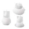 Christmas Resin Mold with Lid Candle Jar Silicone Mould Jewelry Display Storage Box Molds DIYs Epoxy Resin Casting Mould