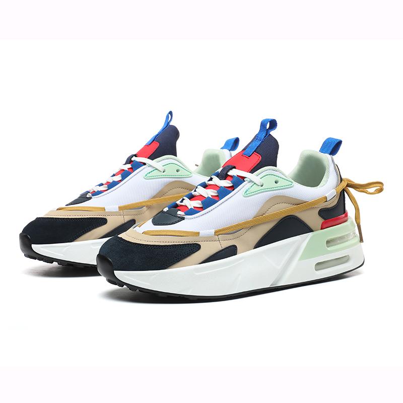 

39-45 Высококачественная амортизирующая противоскользящая износостойкая модная спортивная повседневная обувь 39 синий/белый