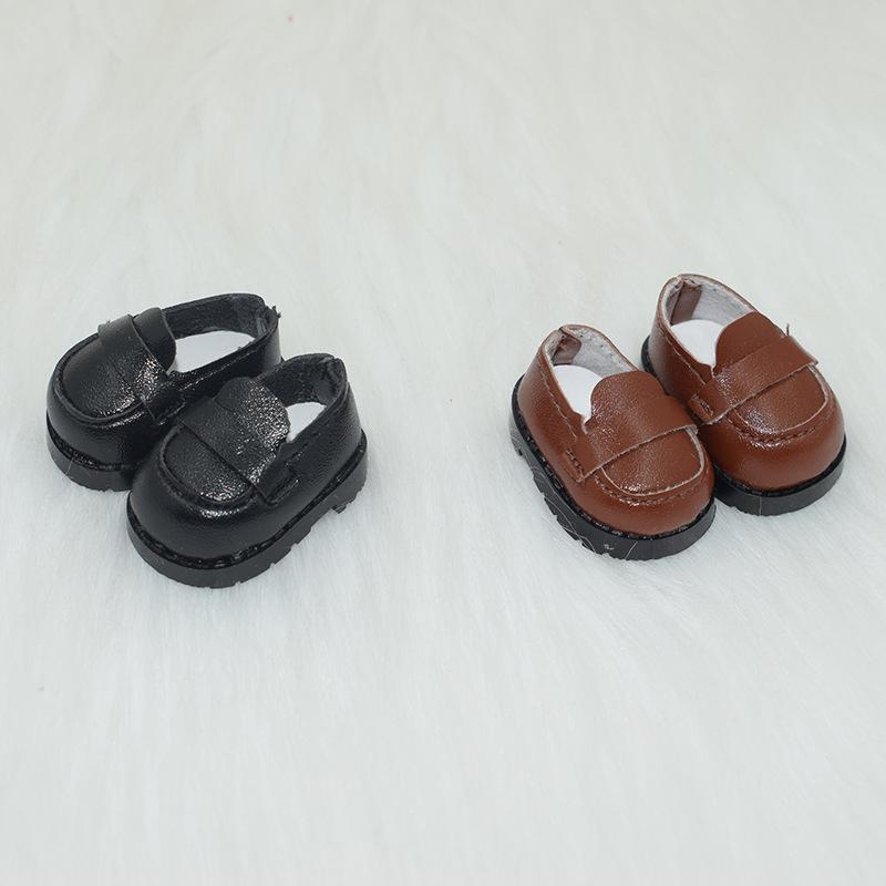 10CM Cotton Doll Leather Shoes - Fit 8 Point Dolls, 22CM Joint Dolls, Toy Dress-Up, 3.8 CM Shoes.
