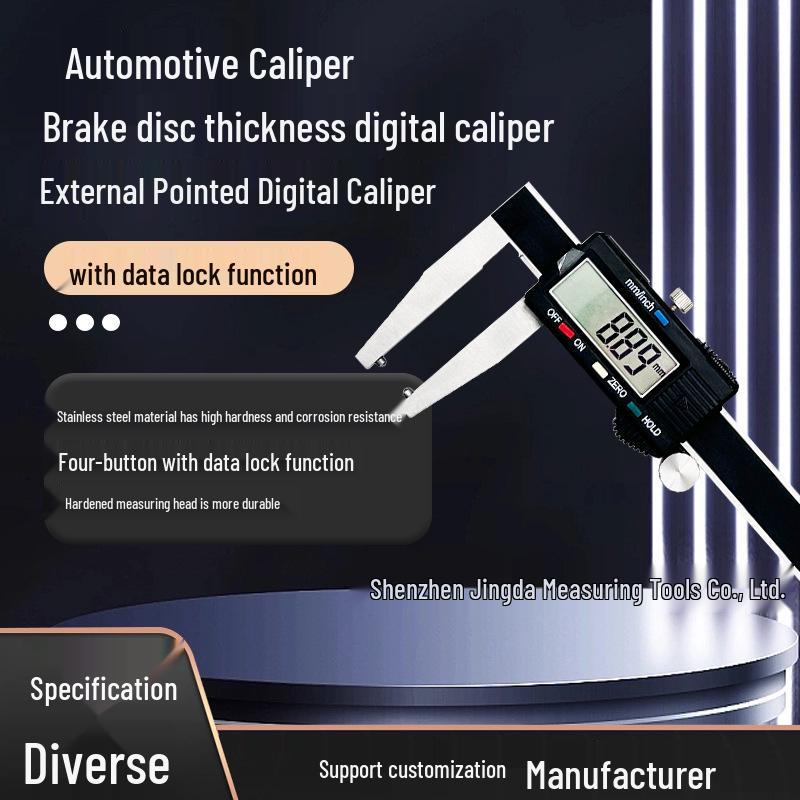 

Stainless Steel Digital Brake Pad Vernier Caliper 0-60mm