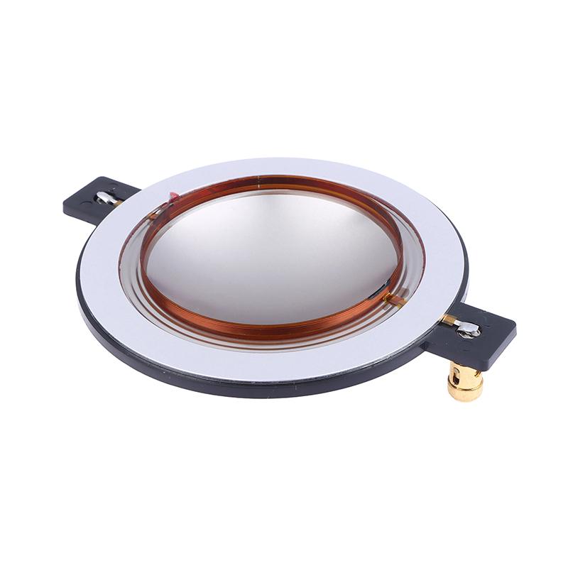 1 stk 72,2/74,5 mm Titanium Membran Diskant Stemmespole Membran Kobbertråd DIY Diskant Højttaler Reparations Tilbehør Sort