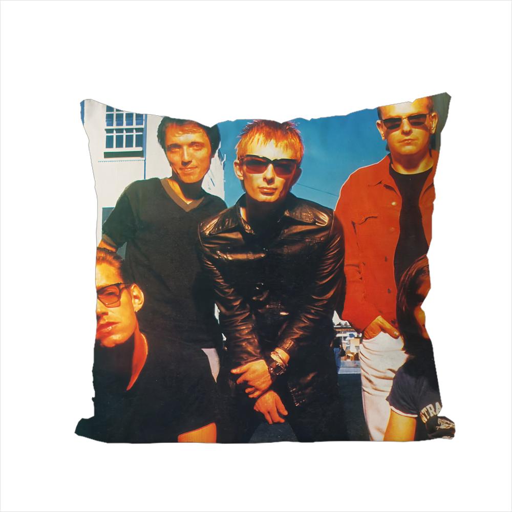

RRadiohead In Rainbows Pillow Case For Car Sofa Decorative Home Doublesided Print Plush Square Throw Pillow Cushion Cover 30x30cm