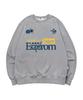 ESCAPEFROM Escf Sports Print Sweatshirt Gray