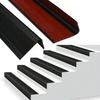 1 Stück 78,74 Zoll Anti-Rutsch-Matte für Treppen Eckschutz Außen-Stufentapes Nasen Anti-Rutsch-Vinyl-Stufen Bodenkantenleiste PVC Sta