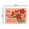 50-500Pcs Pretty Flower Pattern Decorative Stickers 5 Styles Scrapbooking Sticker Label Diary Album Stationery Stamp Stickers