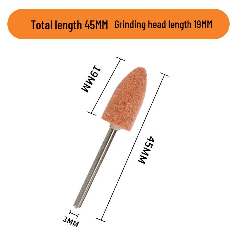 Electric Jade Carving Tool Set with Cylindrical & Conical Grinding Heads